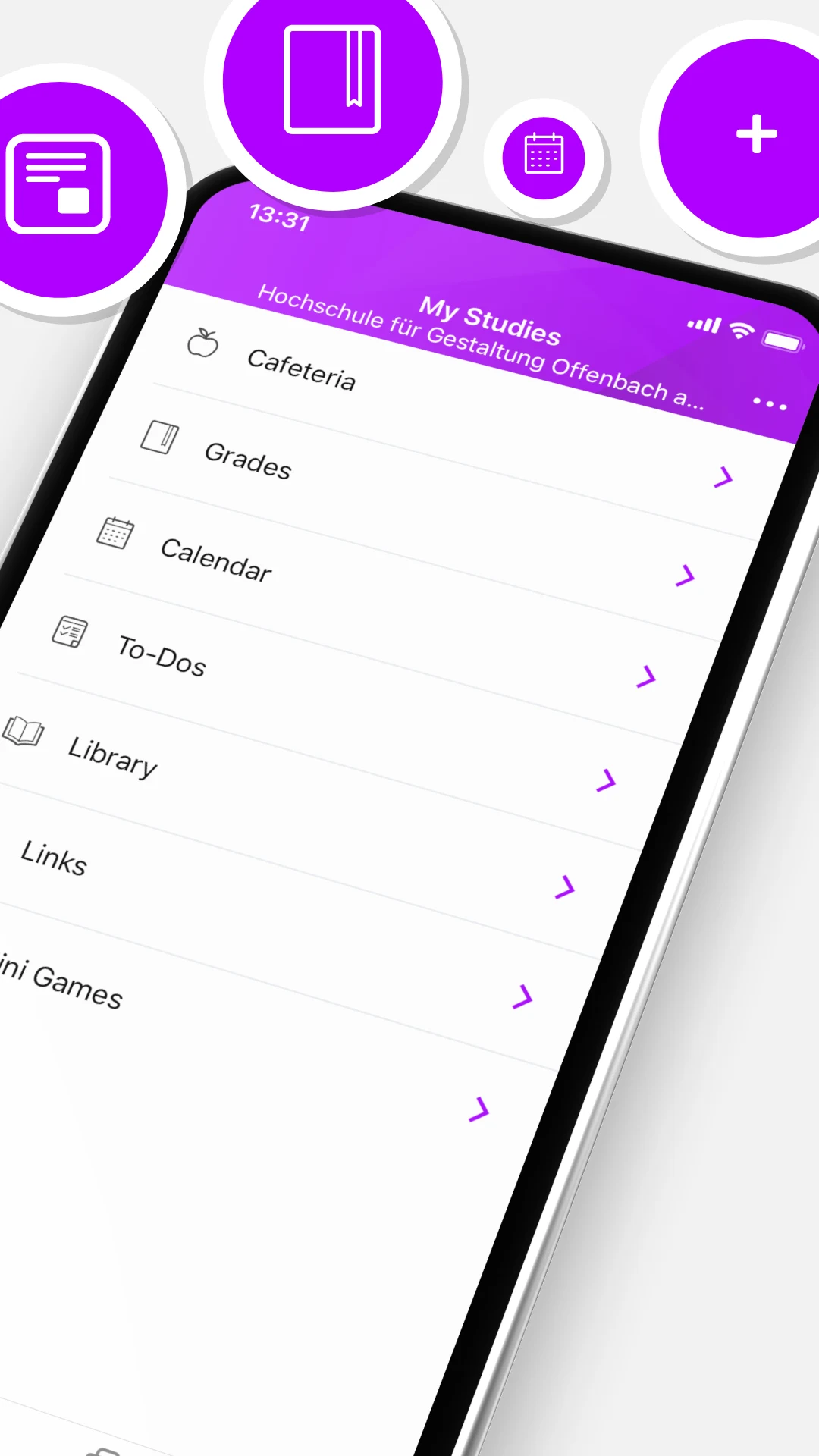 HfG-App screenshot