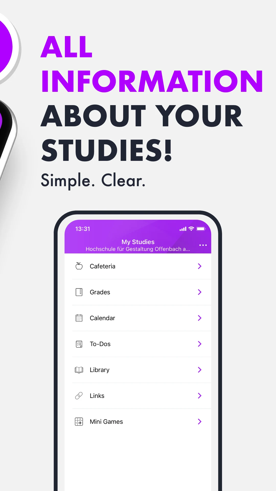 HfG-App screenshot