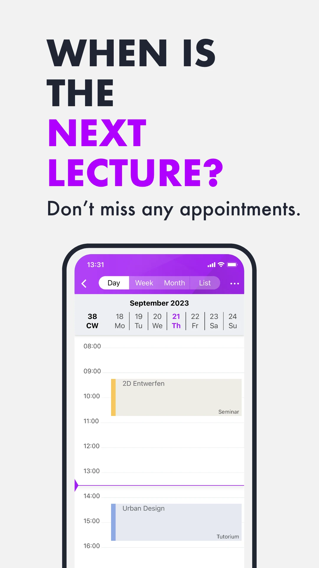 HfG-App screenshot
